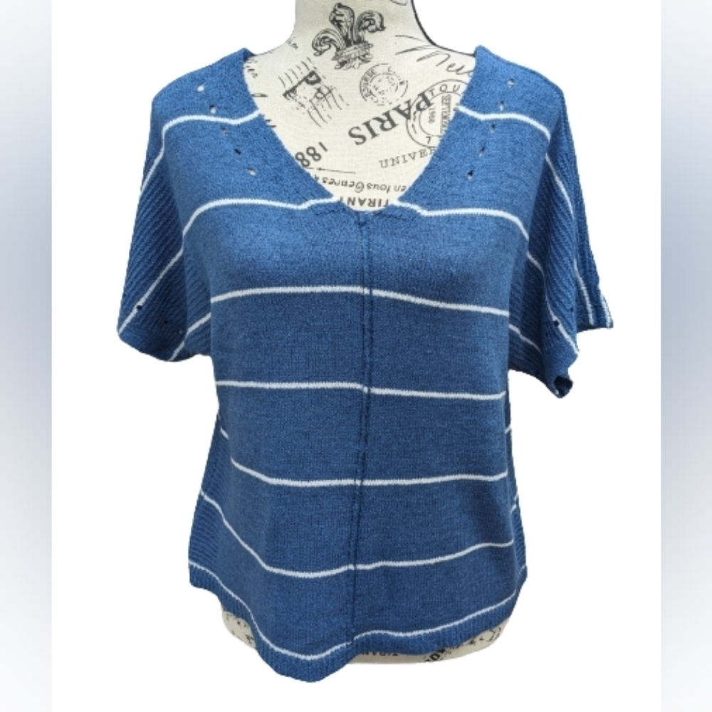 Apt 9 women's short sleeves pullover sweater size S